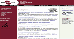 Desktop Screenshot of plainvanillashell.com
